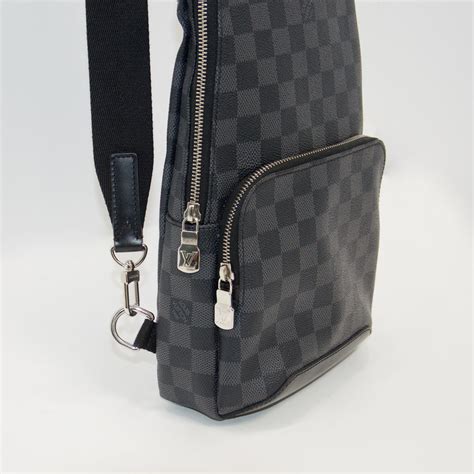 louis vuitton graphite slingbag